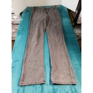American Tall Jeans Size 31x35 Womens Gray Stretch Britney High Rise Bootcut